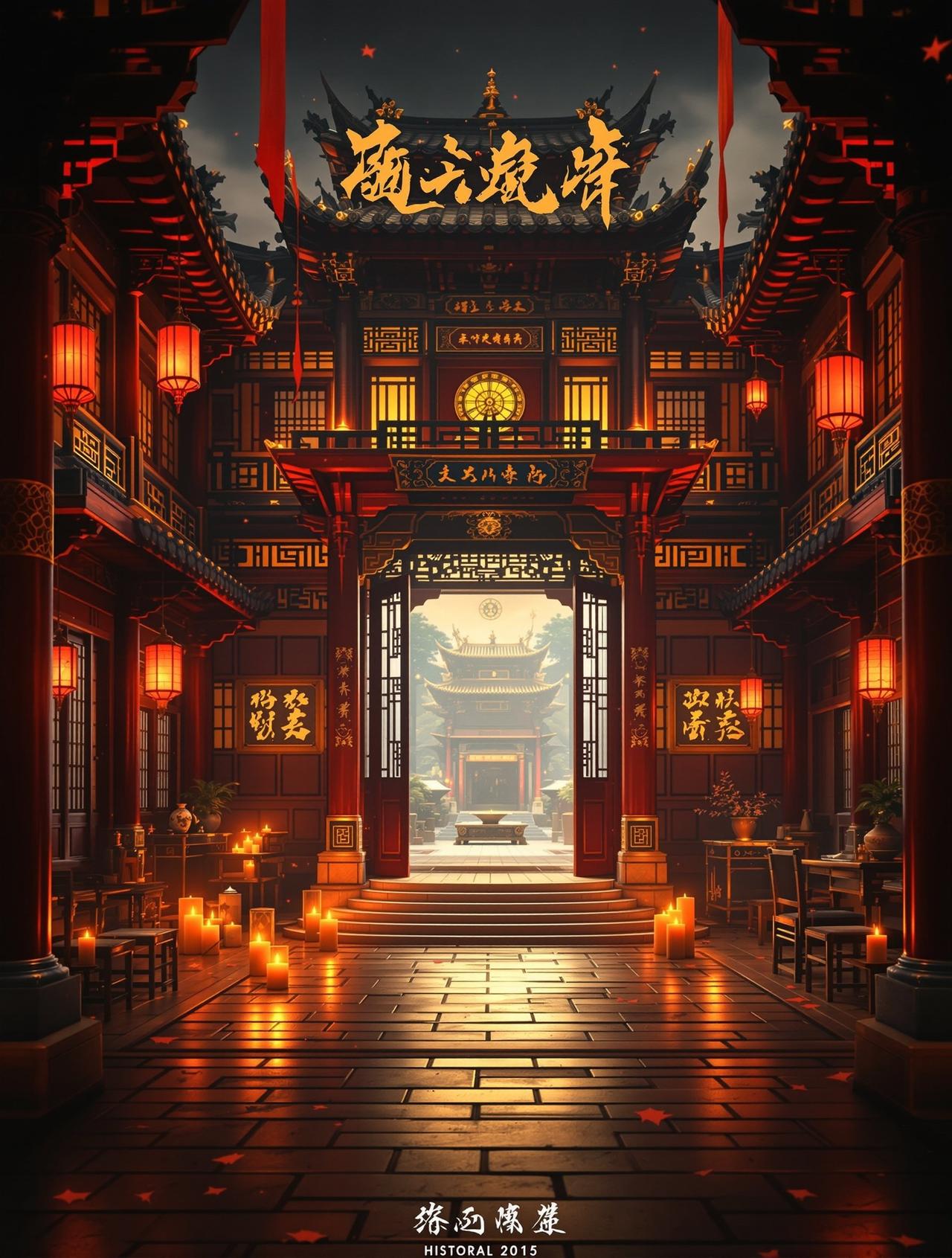 《长安风云》高清海报 - 日韩一级视频古装悬疑巨制